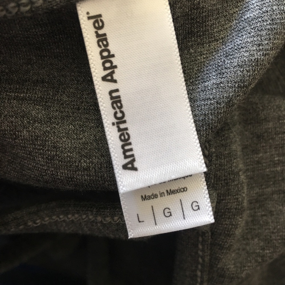 AA NWOT ponte Bixel dress size Large heather gray - Picture 8 of 12